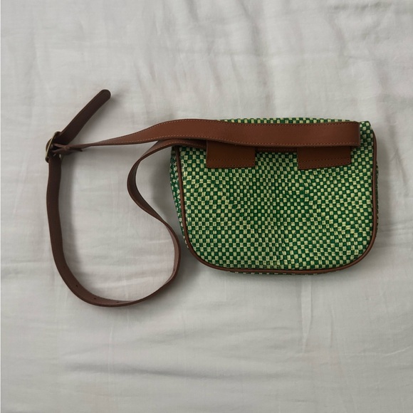 Clare V. Crossbody Fanny Lemon Lime - Picture 4 of 8